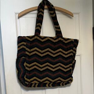 World Market woven tote bag Great